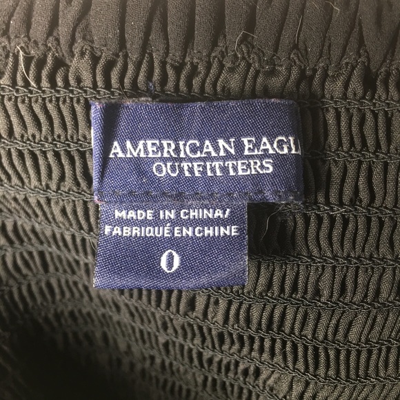 American Eagle Bustier Ruffle LBD - Picture 6 of 7